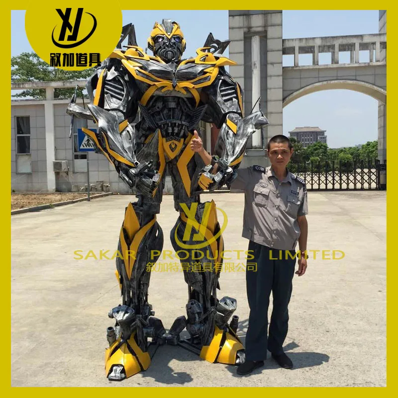 Amusement Park Shopping Mall Attractive Transformer Robot Costume ...