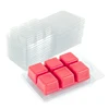 Custom Size Clear PVC/PET Blister Wax Melts Clamshell Packaging