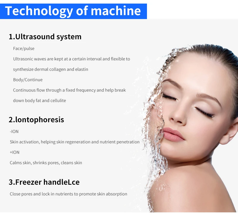 Anti Aging /Skin Whitening /Oxygen Jet Aqua Dermabrasion Facial Machine