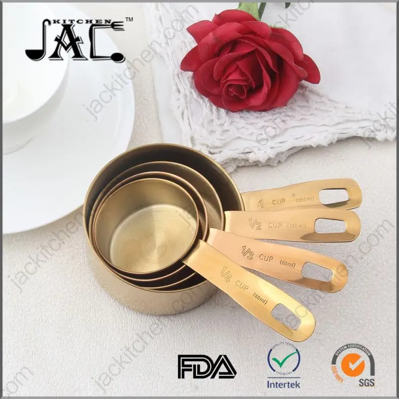 Commercial Stainless Steel Measuring Cup With Logo