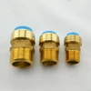 Lead free brass China manufacturer acr or plumbing parts water heater copper pipe fittings push fit fitting