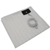 Customized silver fiber conductive sheet with grounding connection wire USA plug