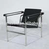 LC1 Basculant chair in saddle leather by Le Corbusier