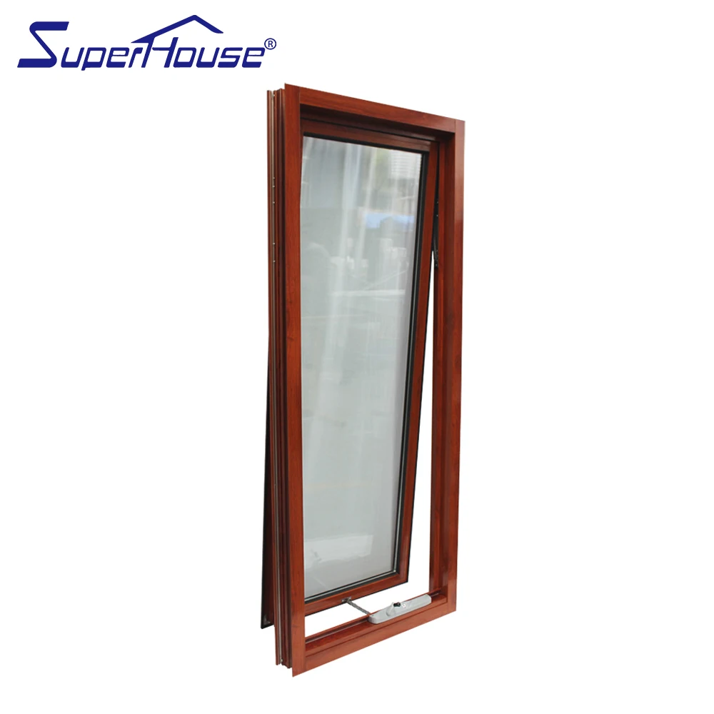 American UL Standard bullet proof small size doors and windows smart system awning windows