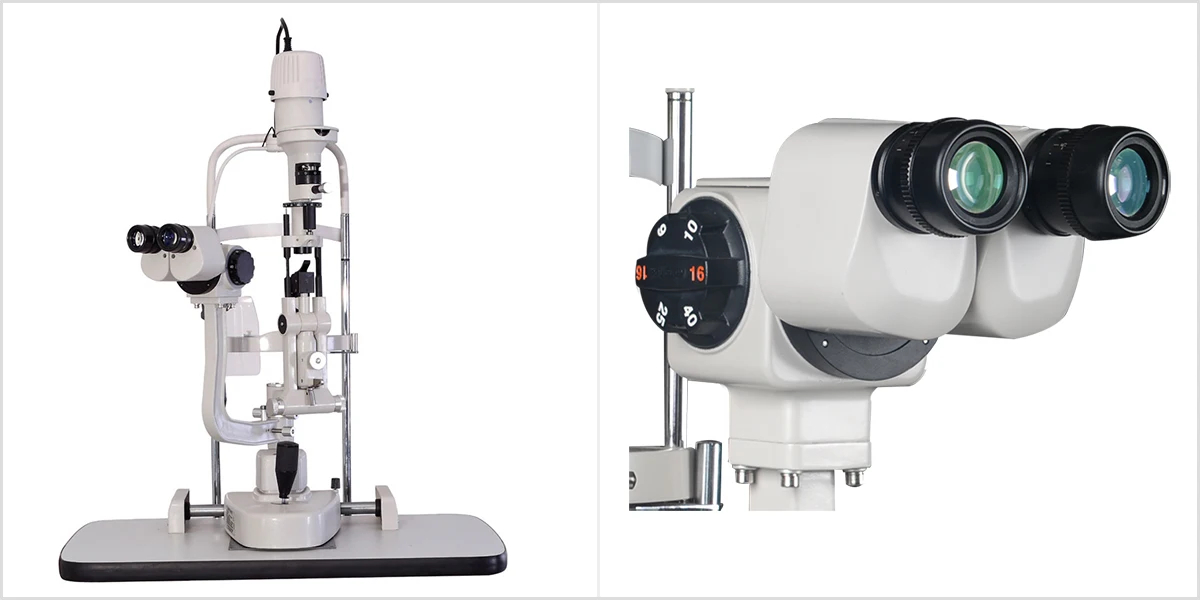 Hot Sale SLM-2ER Slit Lamp Microscope with 5 Magnifications
