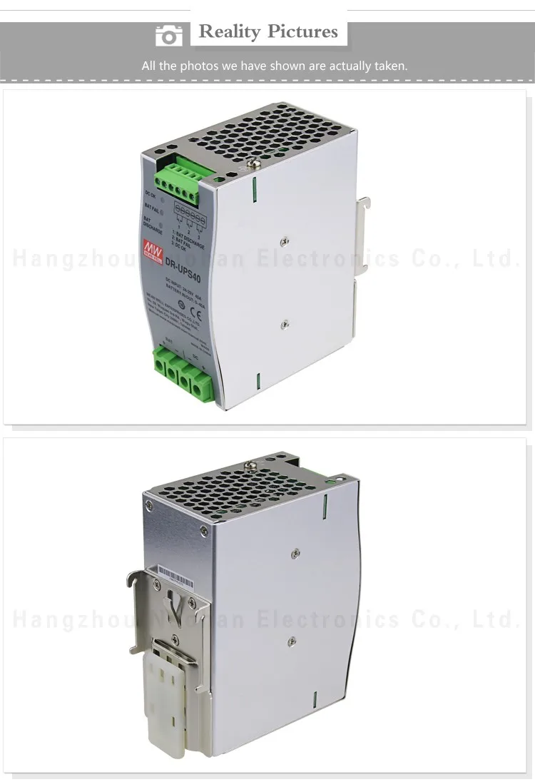 Meanwell Drups40 40a Dc Din Rail Ups Module Buy Din Rail Ups Module