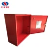 Red Color Plated Recessed Type Fire Hose Cabinet