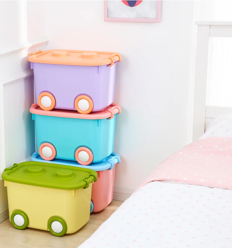 kids storage boxes with lids