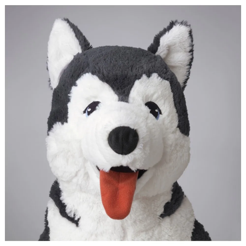 Realistic Husky Dog Stuffed Animal/giant Plush Tooy Dog Husky Buy