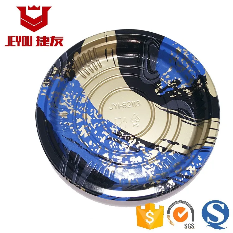 Jy82113blue Manufactory Wholesale Plastic Disposable Sushi Plates Buy