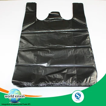 black plastic bags wholesale