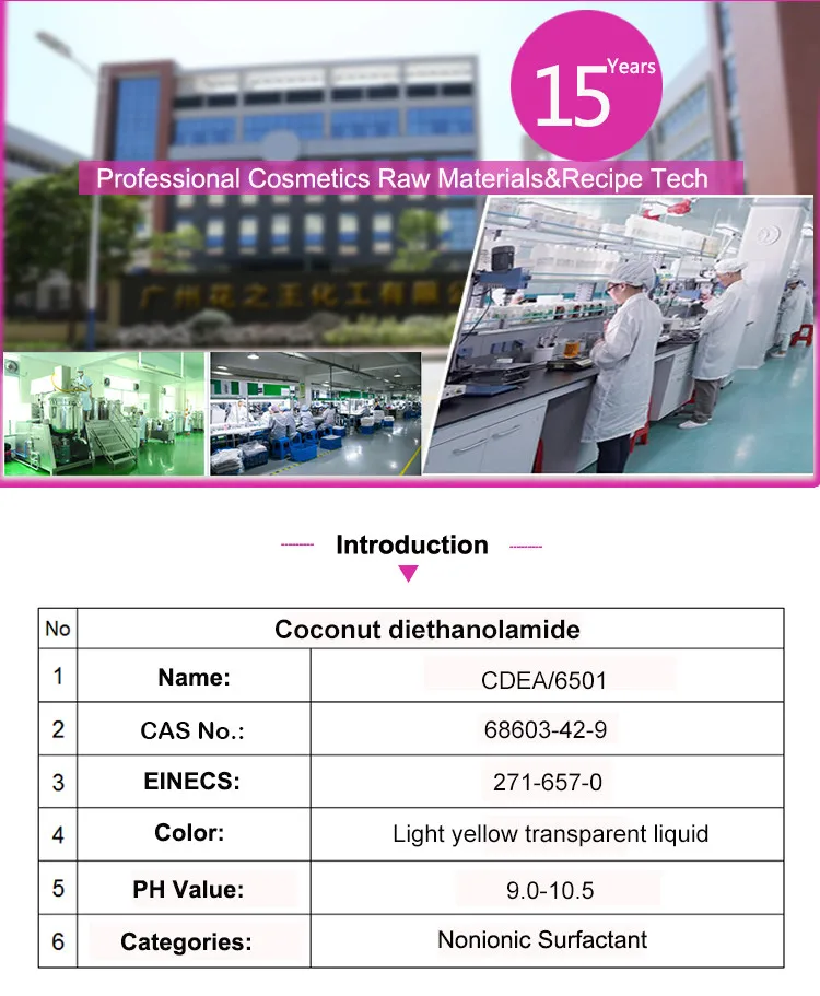 Chemical Formula Dishwashing Liquid Detergent Raw Material Coco Fatty