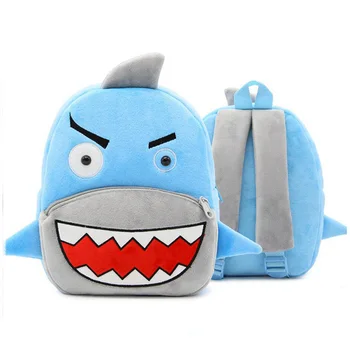 plush shark backpack