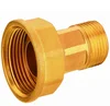 J2044 brass meter union /Brass Connector for Gas Meter