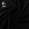 New fashion high quality fancy designs polyester drawing shiny knitting fabric roll for garments
