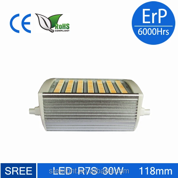 R7S bulb 30w led light R7S led 118mm 30w 4000k