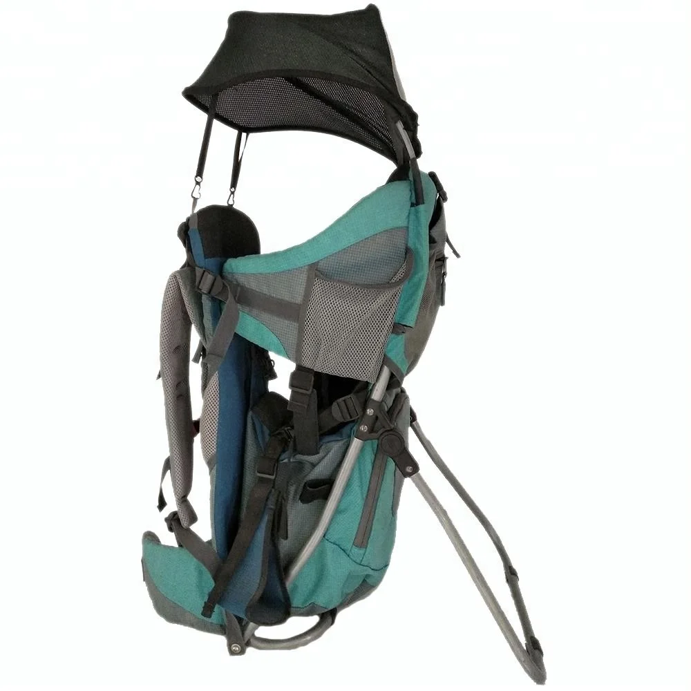 Baby Backpack Camping Hiking Child Kid Toddler Carrier Shade Visor US A+++