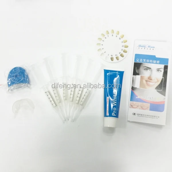 private label home use teeth whitening set with LED light, teeth whitening gel, teeth whitening toothpaste
