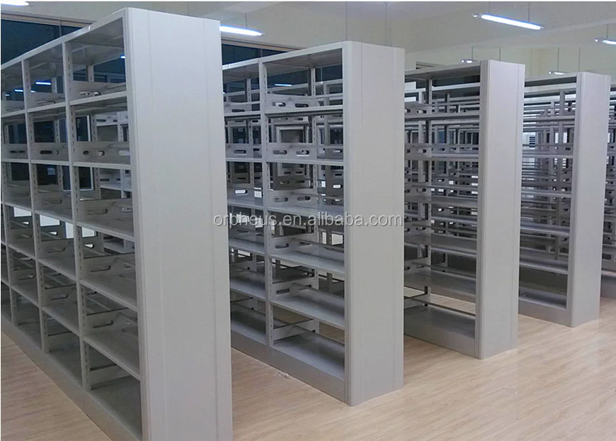 Commercial Furniture General Use Steel Storage Book Rack Used Library