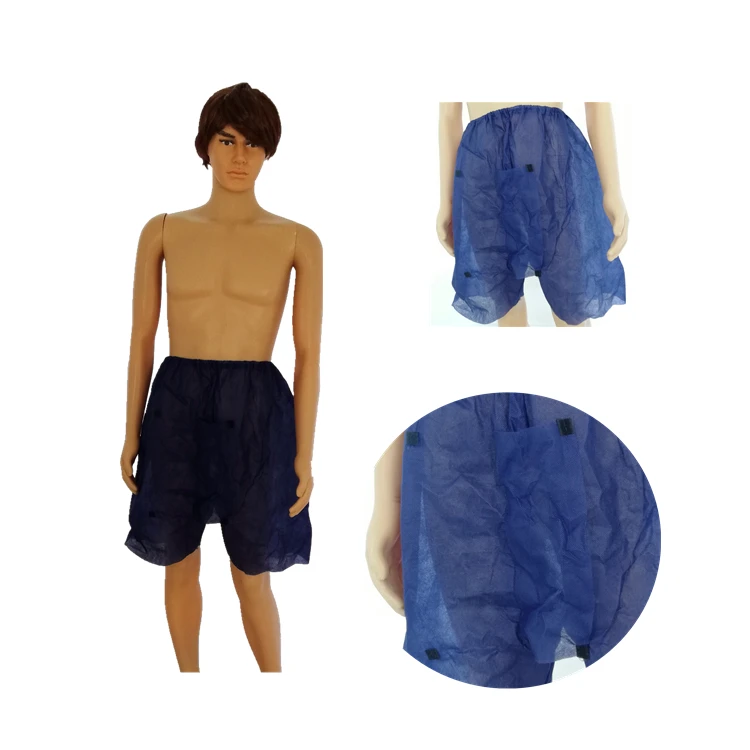 Disposable Medical Underwear Spa Shorts Colonoscopy Hospital Pp Pants