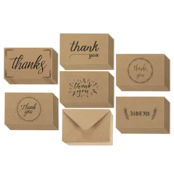 personalized envelope include custom kraft thank cards larger