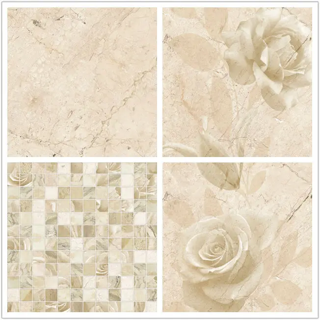 Egipto Crema Pulido Esmaltado Porcelana Beige Mármol Azulejo 800x800