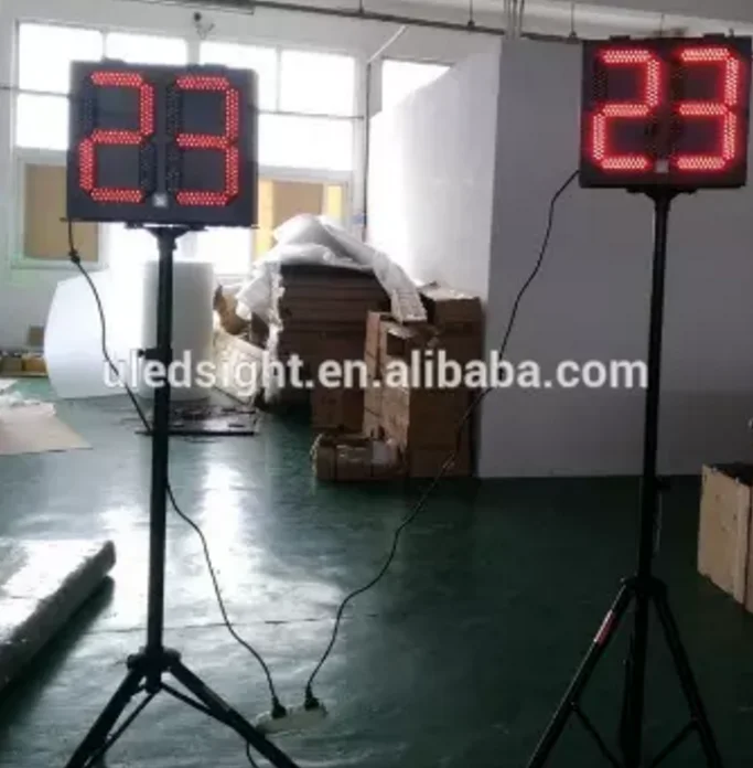 Red Color Wireless Communicate LED Shot Clock Outdoor Usage| Alibaba.com