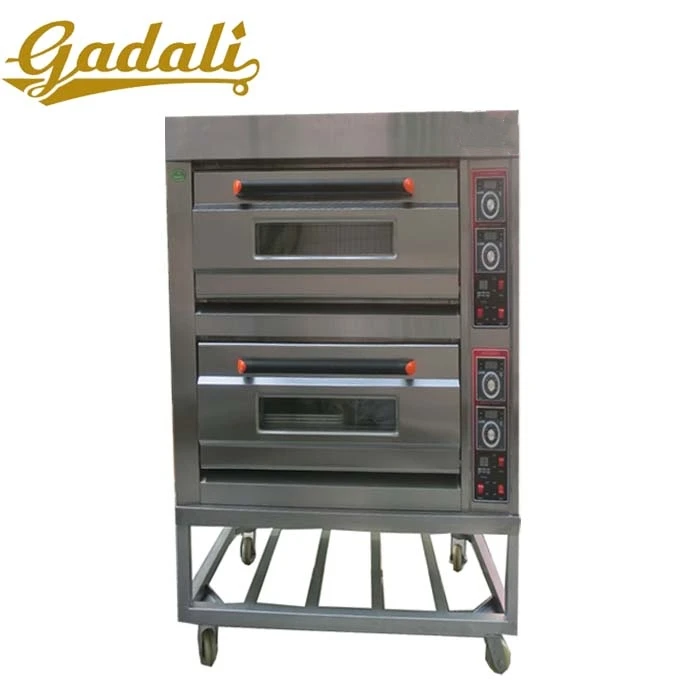 Fullautomatic Electric Italian Bread Bakery Baking Oven With 2 Layer 4