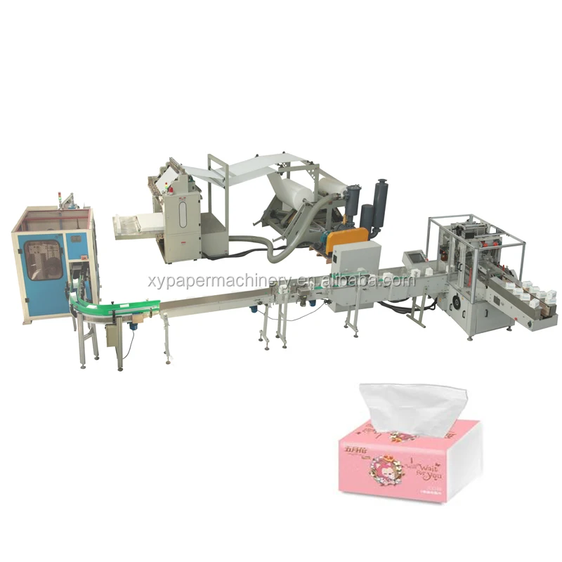 Full Automatic High Speed Facial Tissue Paper Production Line Buy