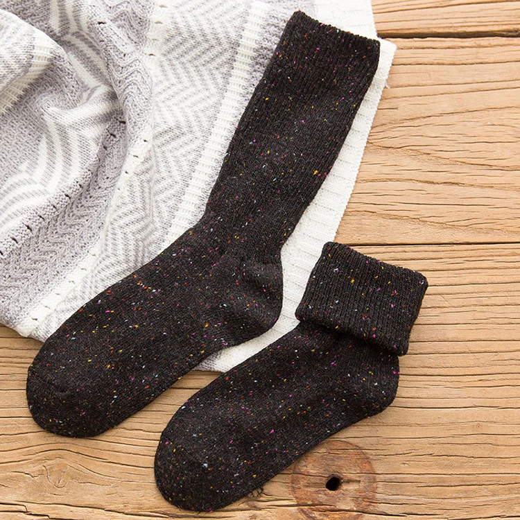Women Sexy Japanese Wool Socks Dotted Color Socks Buy Wool Socks,In