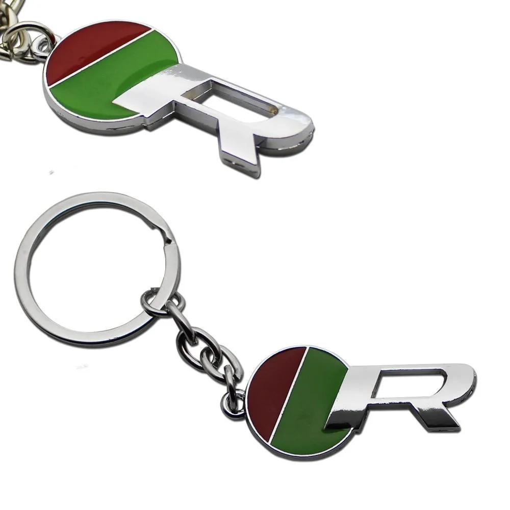 CAST CHROME KEY RING FOB JAGUAR RACING COMPLETE IN BOX 