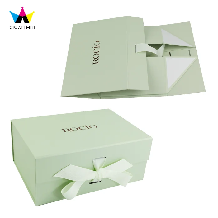 Alibaba Wholesale Luxury Custom Wedding Cardboard Paper Gift Box Craft Paper With Ribbon Buy