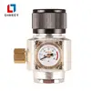 High Quality Mini CO2 Beer Regulator/Brass regulator with different inlet port