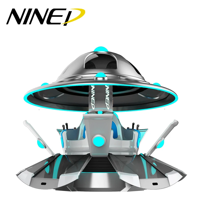 Virtual Reality Ufo Simulator Movable Platform Audio Interaction Full ...