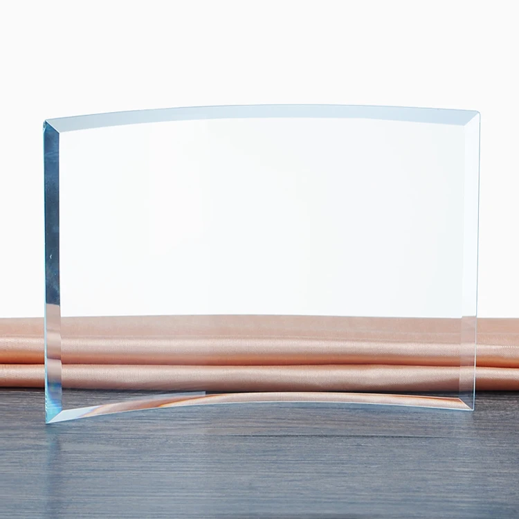 Cheap Blank Clear Glass Crystal Awards Plaque For Paperweight Buy