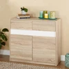 Modern design cupboard 2 Door Sideboard Cabinet Tableware Storage Credenza side cabinet