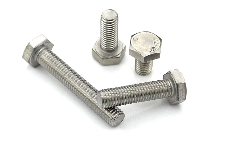 din933 stainless steel 18-8 hex bolt full thread