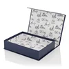 China supplier printed package custom hinged cardboard gift boxes with lid