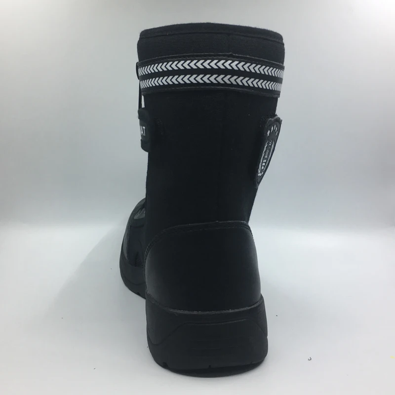 Wholesale New Cheap Kenya Mens Winter High Ankle Black Genuine Leather