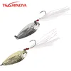 Tsurinoya Metal Fishing Hard Lure M12 Pure Copper Spoon Sequins 3.5g/30mm With High-quality Single Hook Fishing Lure
