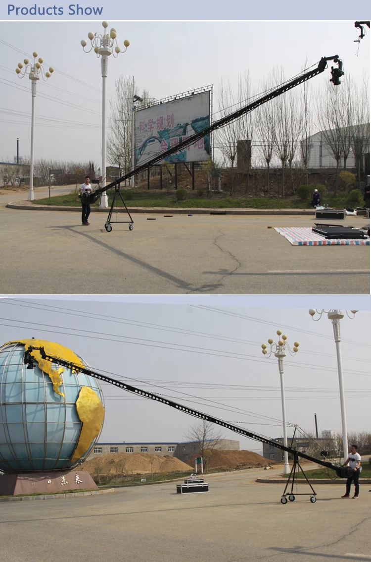 Ideal10 Meters Jimmy Jib Video Camera Crane For Video Camera Jib