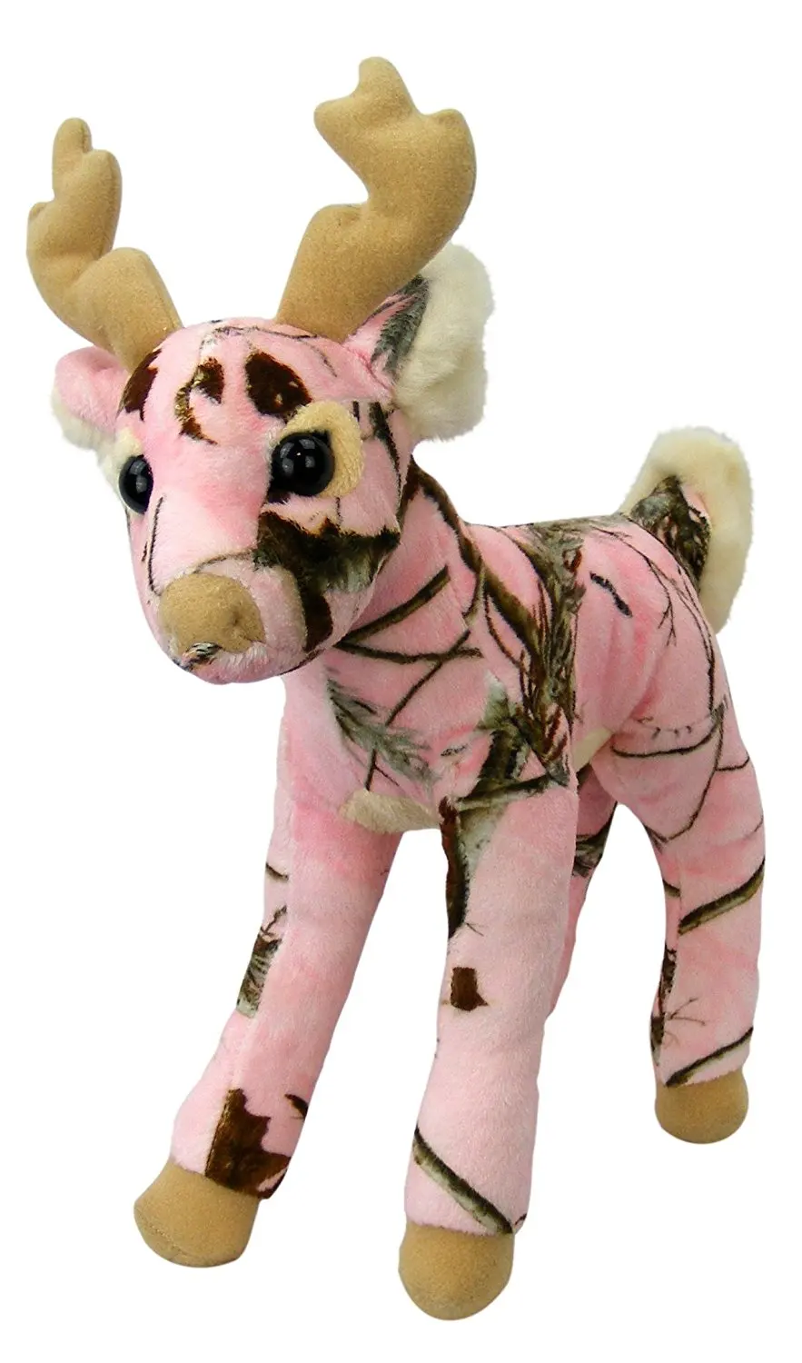 pink stuffed deer