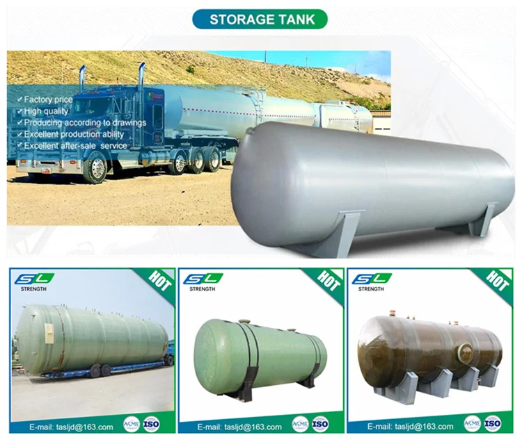 Large Capacity Chemical 10 Ton Industrial Liquid Hydrogen Storage Tank