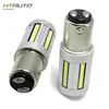HTAUTO Best Seller 23W 9V 16V Red 2016smd 66led S25 1157 Led Bulb for LED DRL Turning Light