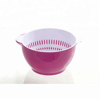 colander with bowl