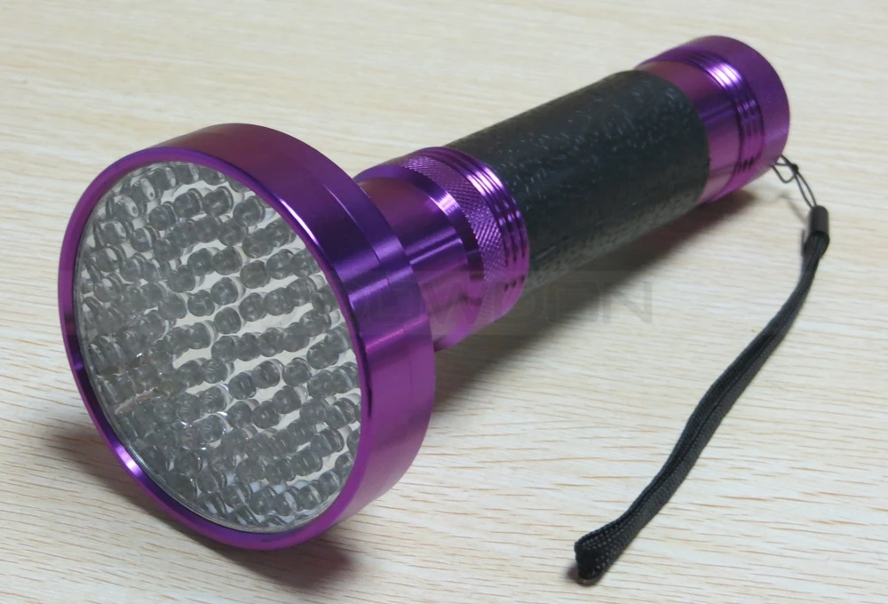 Black Light UV Flashlight 100 LED Pet Dog Cat Urine Detector Light Flashlight for Pet Urine Stains