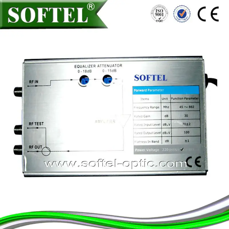 CATV indoor amplifier/catv home amplifier/catv rf amplifier, View catv