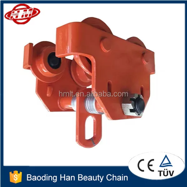 Gct 2 Ton Four Wheel Chain Hoist Trolley - Buy 2 Ton Chain Hoist ...