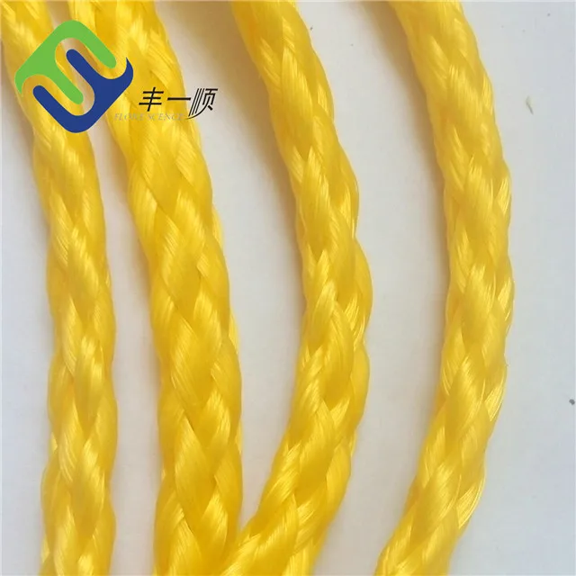 8 strengen hol gevlochten polyethyleen touw 1/4 "x600ft hete verkoop