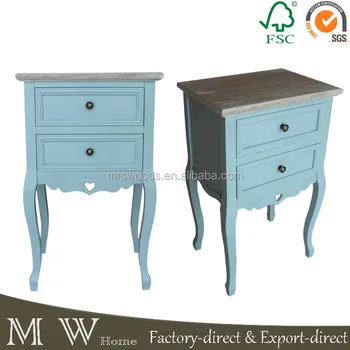 blue shabby chic furniture. shabby chic bedroom classic european furniture, blue painted wooden nightstand furniture o